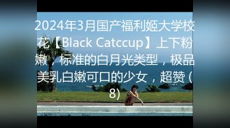 2024年3月国产福利姬大学校花【Black Catccup】上下粉嫩，标准的白月光类型，极品美乳白嫩可口的少女，超赞 (8)