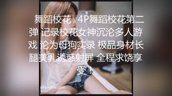 ✿舞蹈校花✿4P舞蹈校花第二弹 记录校花女神沉沦多人游戏 沦为母狗实录 极品身材长腿美乳诱惑射屏 全程求饶享受！