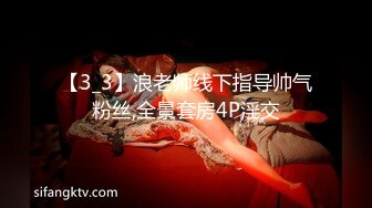 【3_3】浪老师线下指导帅气粉丝,全景套房4P淫交