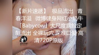 【新片速遞】♐极品流出♐青春洋溢♐微博健身网红小奶牛「Babycow」大尺度露脸定制流出 全裸玩穴 深喉口爱 高清720P原版 