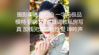 摄影师酒店约拍 一字马极品模特 捆绑SM道具调教私房写真 加钱无套露脸性爱 呻吟声真是绝了