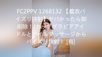 FC2PPV 1268132 【着衣パイズリ挟射】ヤバかったら即削除！Jカップグラビアアイドルとオイルマッサージからパイズリ挟射！ [有]