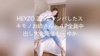 HEYZO 2251 ナンパしたスキモノお姉さんと４P全員中出し大会開催！ – ゆか