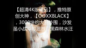 【超清4K版精品】，推特原创大神，【OOXXBLACK】，3000块约大圈外围，沙发虽小战斗却激烈，黑森林水汪汪