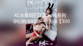 KC全景厕拍正版 soso系列  孕妇嫩妹阴部一览无余【300v】 (28)